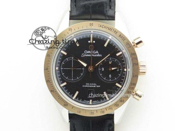 0122 Snug Constellation 39mm SS ASWF 1:1 Best Edition Black Dial on SS Bracelet A 7771